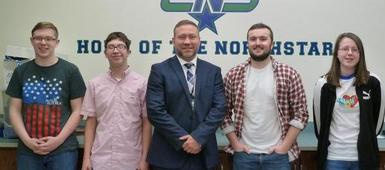 C-NS students receive early acceptance letters