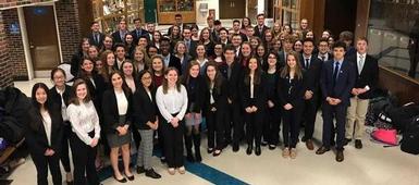 Dozens of C-NS students place at Regional DECA Competition
