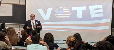 C-NS students learn importance of voting