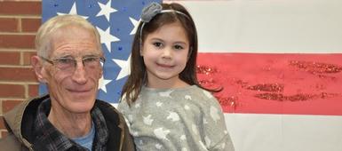 Students at KWS Bear Road Elementary School Celebrate Veteran's Day by Honoring Local Military