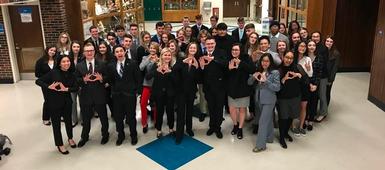 C-NS DECA Has Regional Success! 20 Students Qualify for February's State Competition