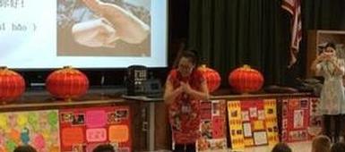 Allen Road Elementary Students Learn About Chinese New Year