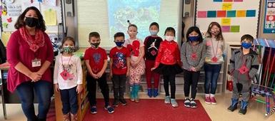 Smith Road Elementary School Students Teach and Learn about Chinese New Year