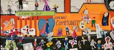 Allen Road Elementary Students Celebrate Community Connections