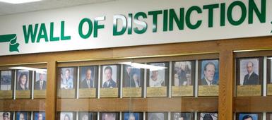 Wall of Distinction Ceremony Rescheduled for May 13