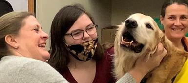 Therapy Dogs Make School Days a Little Less “Ruff”