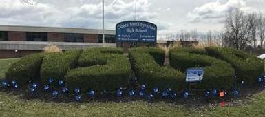 Cicero-North Syracuse High School Goes Blue For Kids