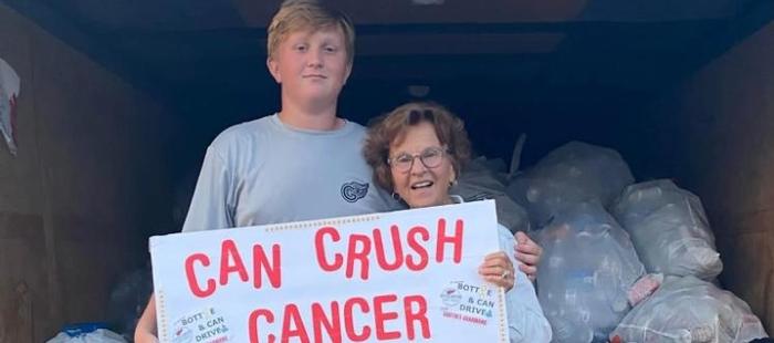 C-NS Sophomore Honors his Childhood Best Friend’s Memory with “Crush Cancer” Event Oct. 22 and 23
