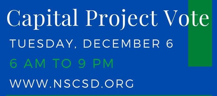 Information for Dec. 6 for Capital Project Vote
