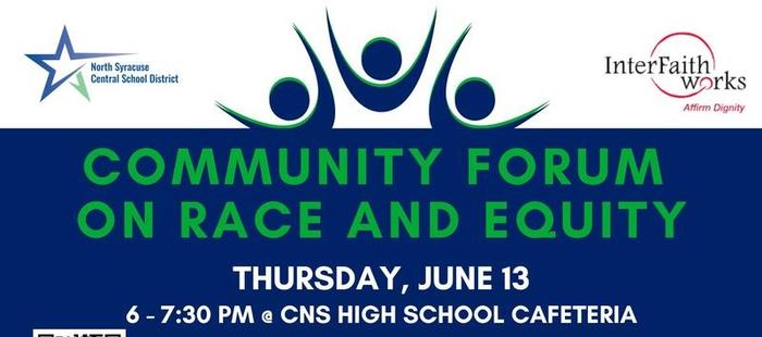 Community Forum on Race and Equity at CNS on June 13